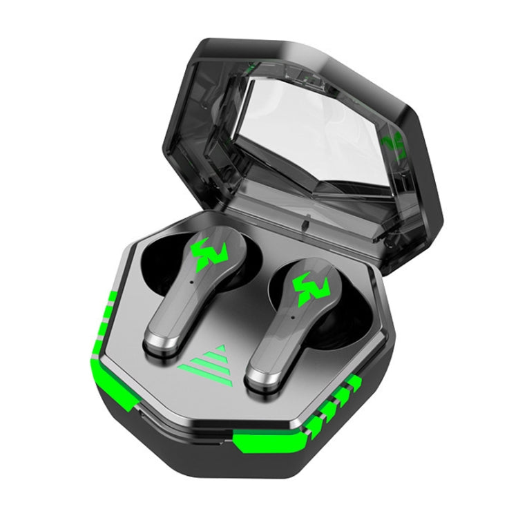 N35 TWS Colorful Light In-Ear Low Latency Wireless Bluetooth Game Earphones, Style: