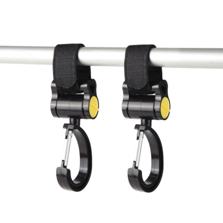 2pcs Universal Baby Stroller Hooks Accessories 360 Degree Sticky Hooks