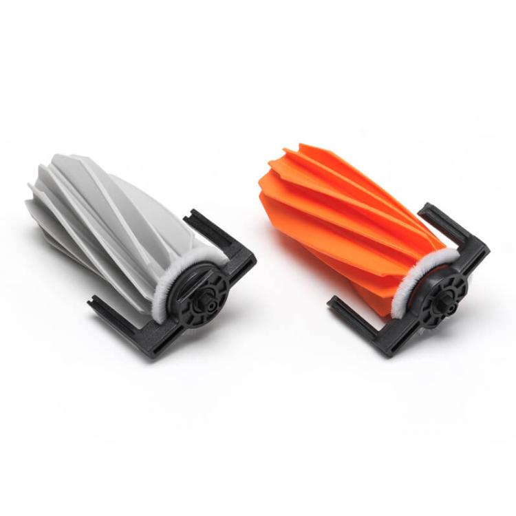 Original 1pair Soft Rubber Roller Brushes for DJI ROMO P / A / S
