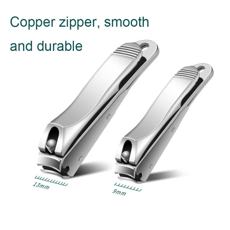 12 in 1 Stainless Steel Nail Trimming and Polishing Tool Set, Style: