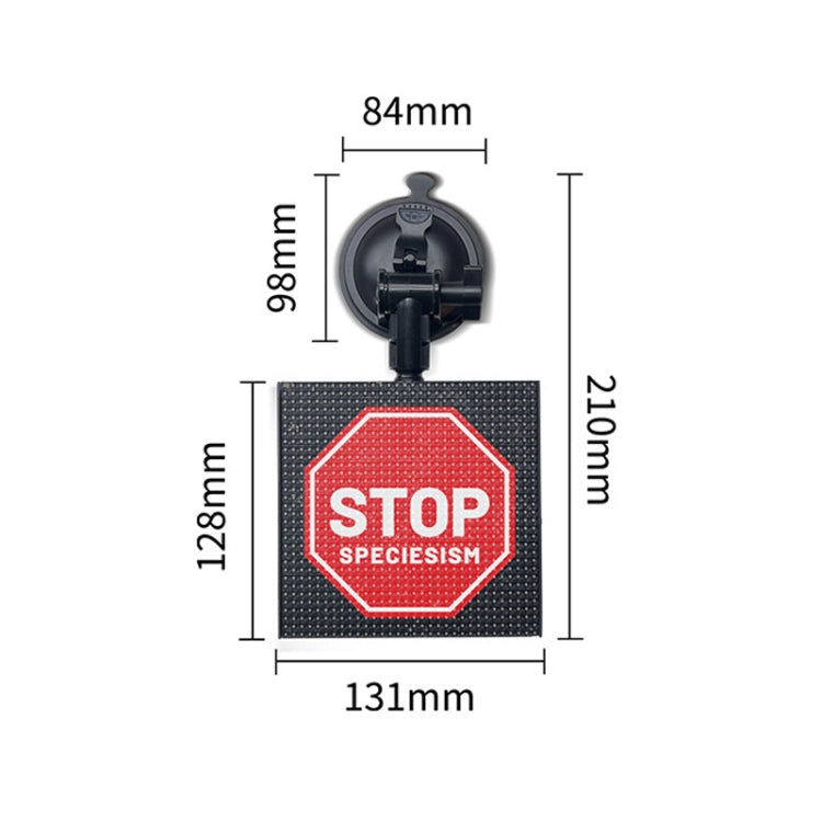 LED Dynamic Emoji Car Bluetooth Display Screen 5V USB Interface