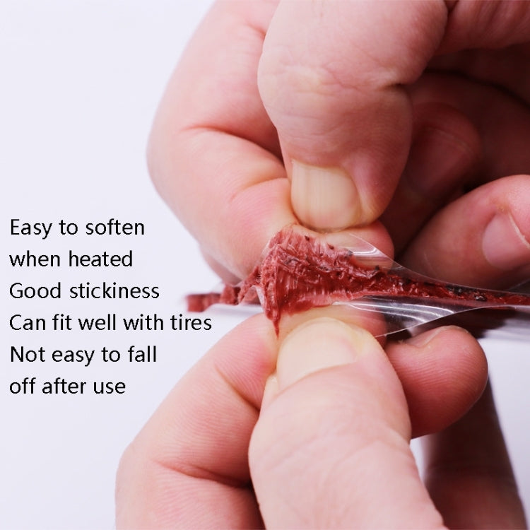 10sets Long Car Fast Tire Patch Adhesive Strips Motorcycle Bike Adhesive Strip Tire Repair Tools