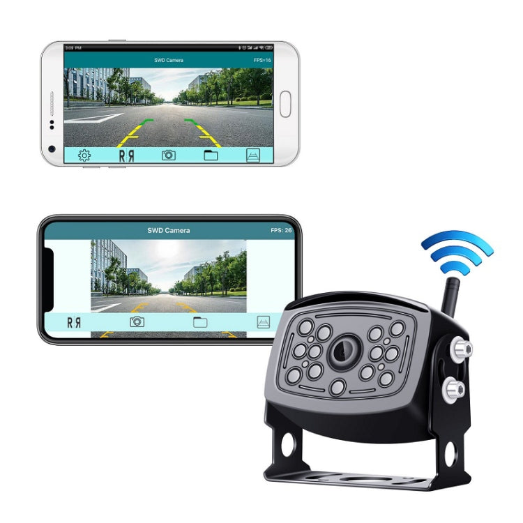 WIFI Wireless Car Reversing Blind Spot Infrared Night Vision Camera