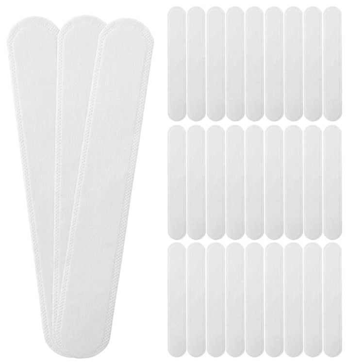 100pcs Disposable Hat Brim Stickers Shirt Collar Anti-dirty Sweat-absorbing Stickers
