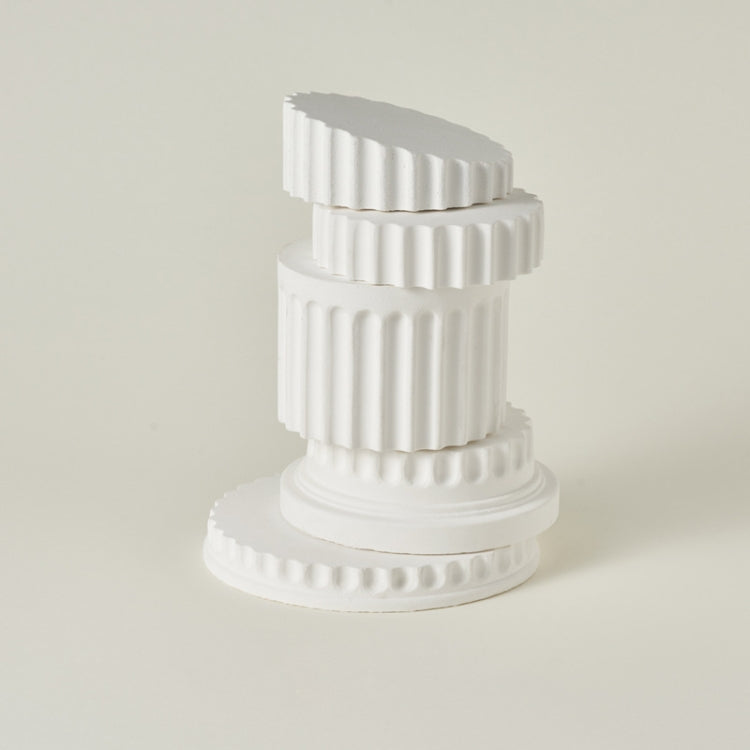 Roman Column Plaster Photography Props Still Life Ornament, Style: