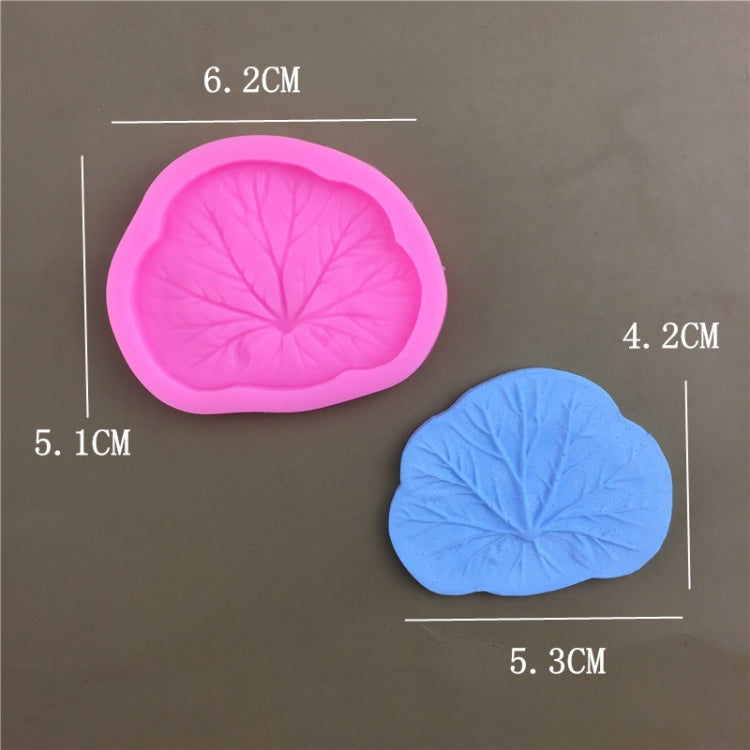 Lotus Leaf Silicone Epoxy Fondant Decoration Mold, Size: