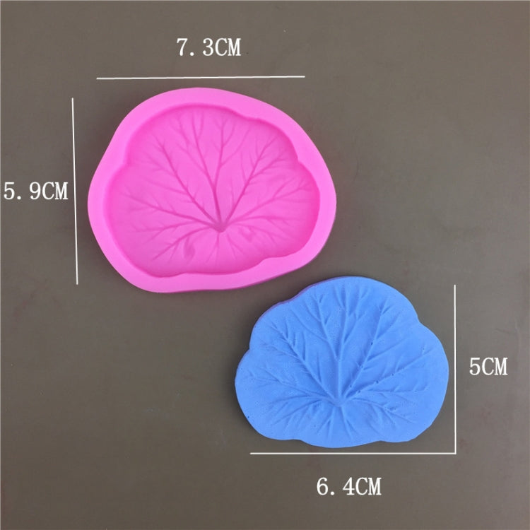 Lotus Leaf Silicone Epoxy Fondant Decoration Mold, Size: