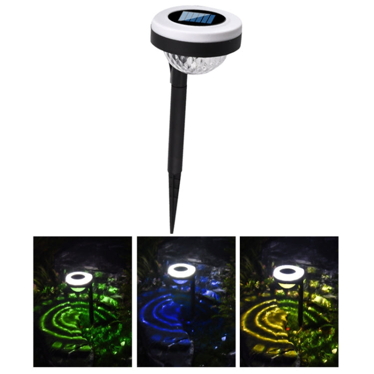 Outdoor Solar LED Dual Light Source Ground Plug Light, Model: JG0480