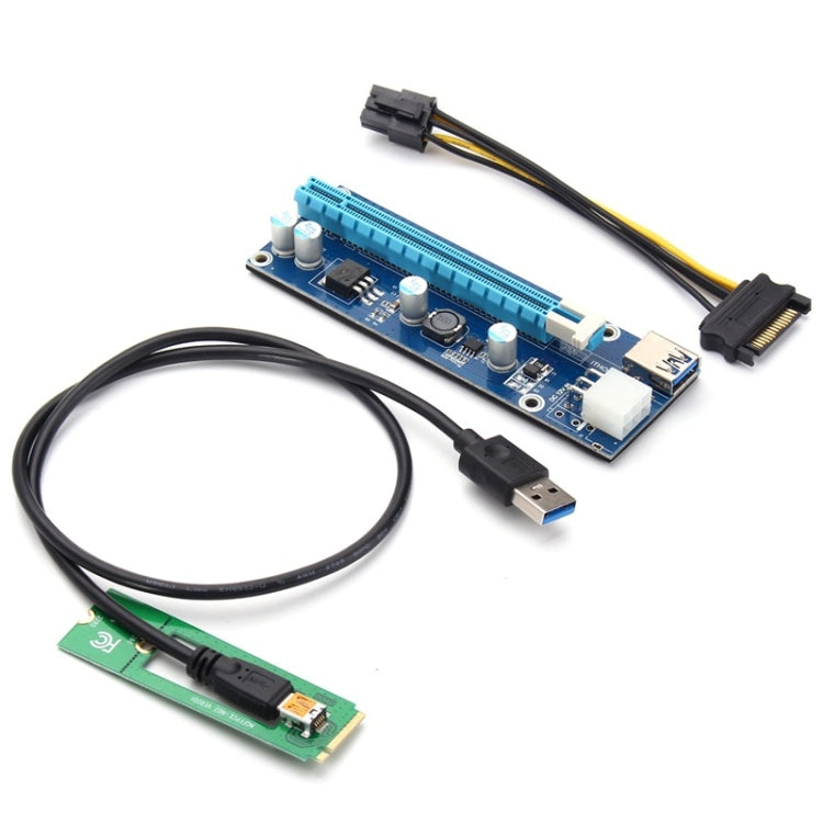 PCE164P-N03 VER006C Mini PCI-E 1X To 16X Riser For Laptop External Image Card, Spec: