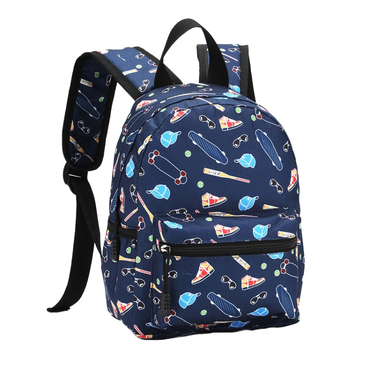 13-inch Cartoon Printing Children Schoolbag Travel Waterproof and Wear-resistant Backpack