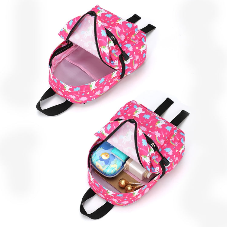 13-inch Cartoon Printing Children Schoolbag Travel Waterproof and Wear-resistant Backpack