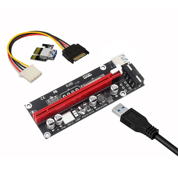 PCI-E Extended Line X1 To X16 Rotor Card External Graphics Card Expansion Card, Style: