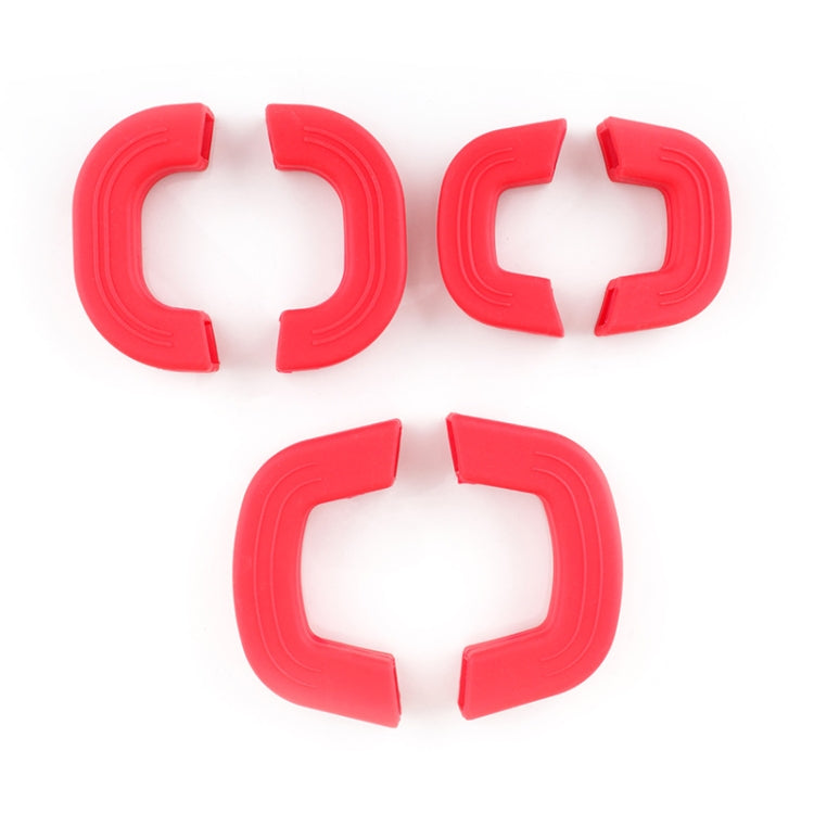2pairs Silicone Anti Scalding Pot Handle, Style: