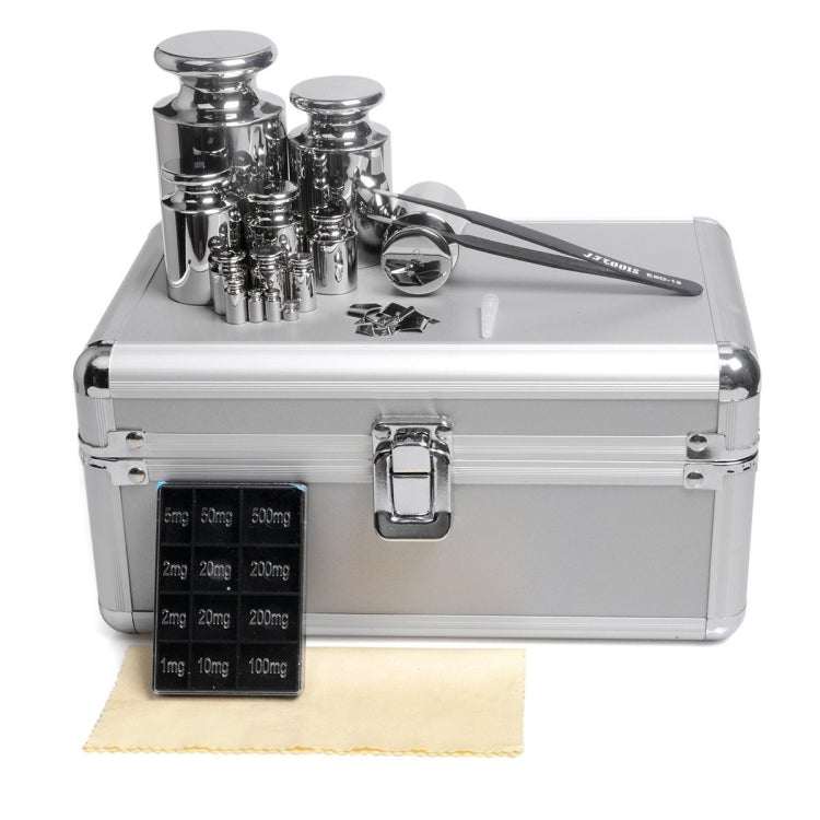 25pcs/set F1 Level 1mg-1kg Stainless Steel Standard Weights