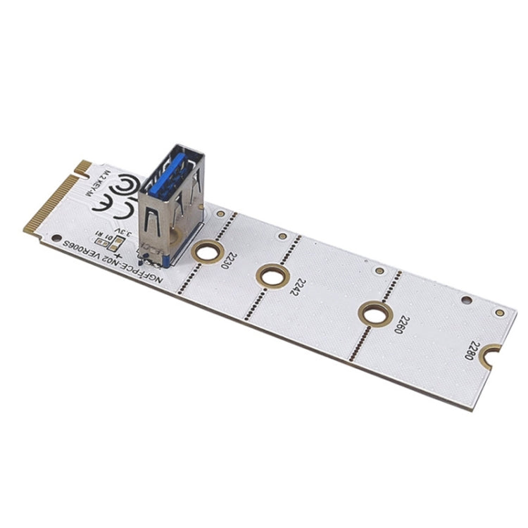 M.2 NVME To USB 3.0 PCI-E Expansion Card  Adapter for Graphics Card