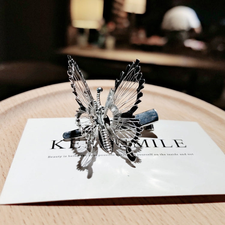 5pcs Moving Simulation Butterfly Hairpin Simple Bangs Clip Hair Accessories
