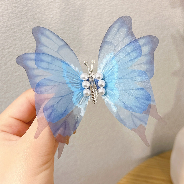 2pcs Handmade Butterfly Children Hairpin Spring Butterfly Hair Accessories