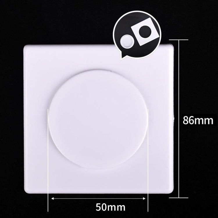 Square Air Conditioning Hole Decoration Cover Wall Hole Plug, Style: