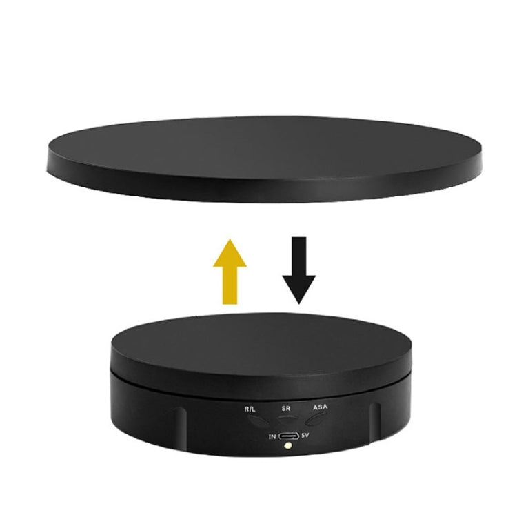 2 In 1 Charging Turntable Rotary Jewelry Live Shooting Display Stand, Color: