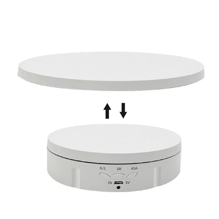 2 In 1 Charging Turntable Rotary Jewelry Live Shooting Display Stand, Color: