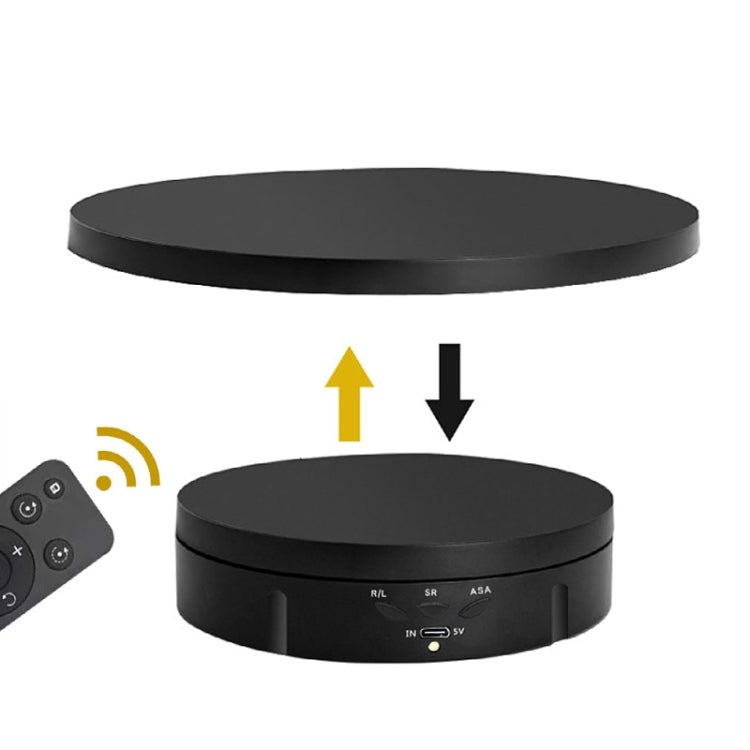2 In 1 Charging Turntable Rotary Jewelry Live Shooting Display Stand, Color: