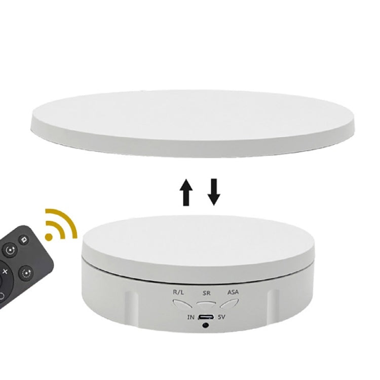 2 In 1 Charging Turntable Rotary Jewelry Live Shooting Display Stand, Color:
