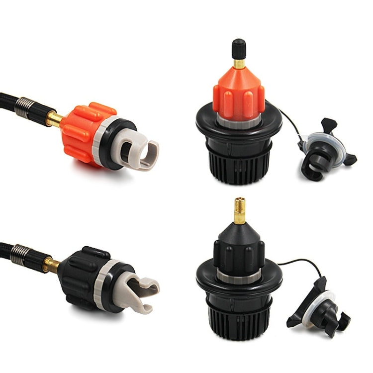 2pcs Surfing Paddle Board Adapter Inflatable Air Valve Conversion Air Nozzle