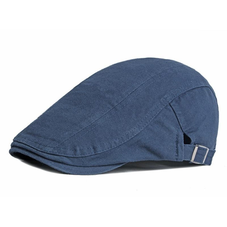 Cotton Solid Color Retro Style Cap Front Cap
