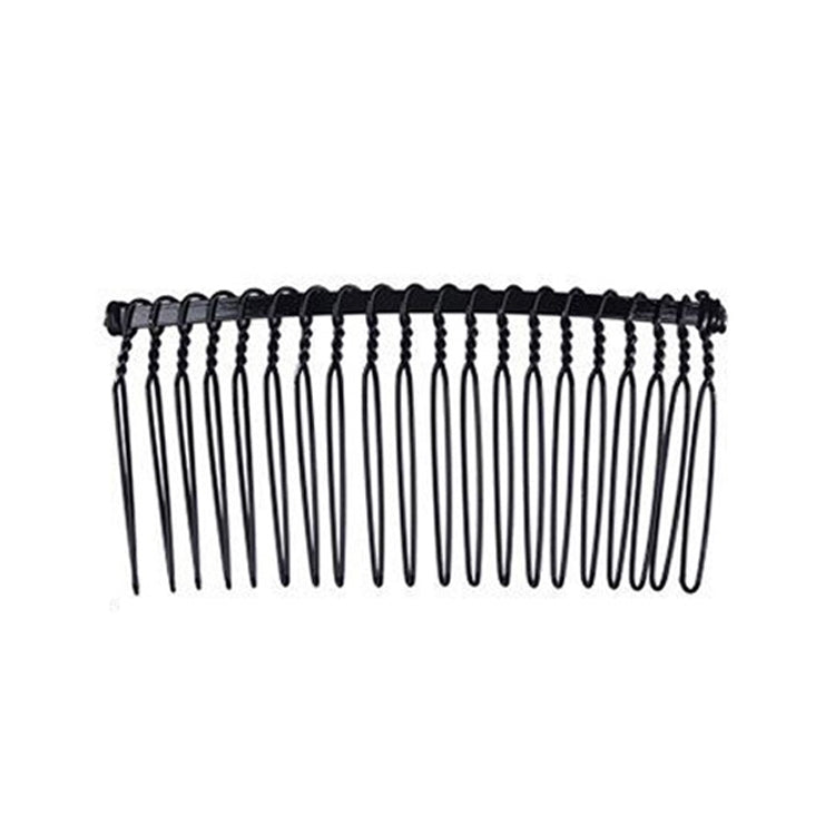 2pcs Hair-Fixed Hairpin Headband Hair Accessories Round Hairstyle Invisible Comb, Style:
