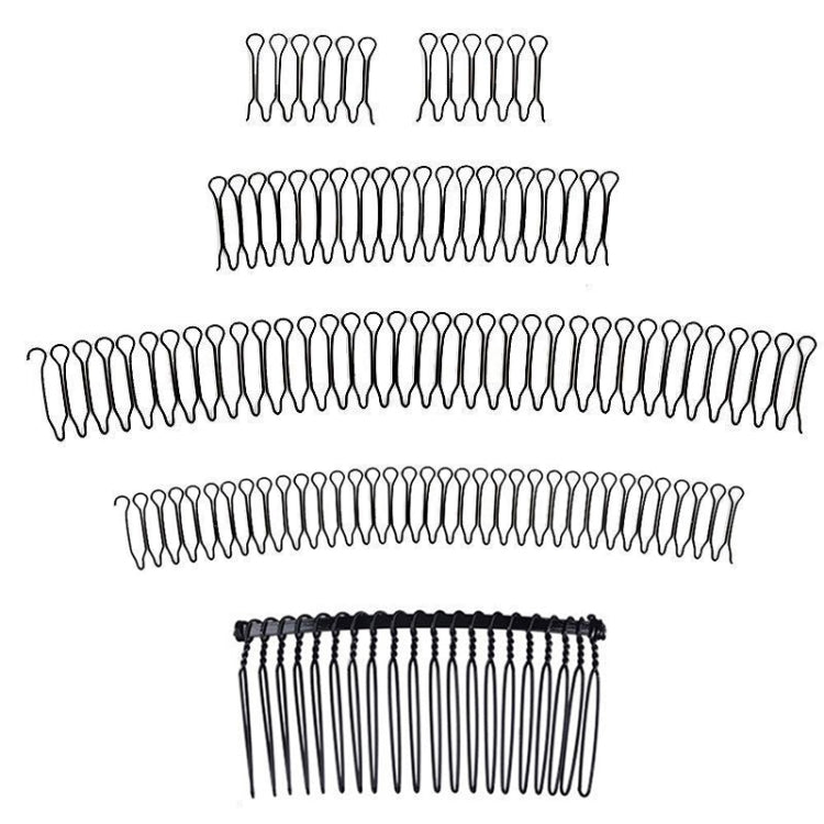2pcs Hair-Fixed Hairpin Headband Hair Accessories Round Hairstyle Invisible Comb, Style:
