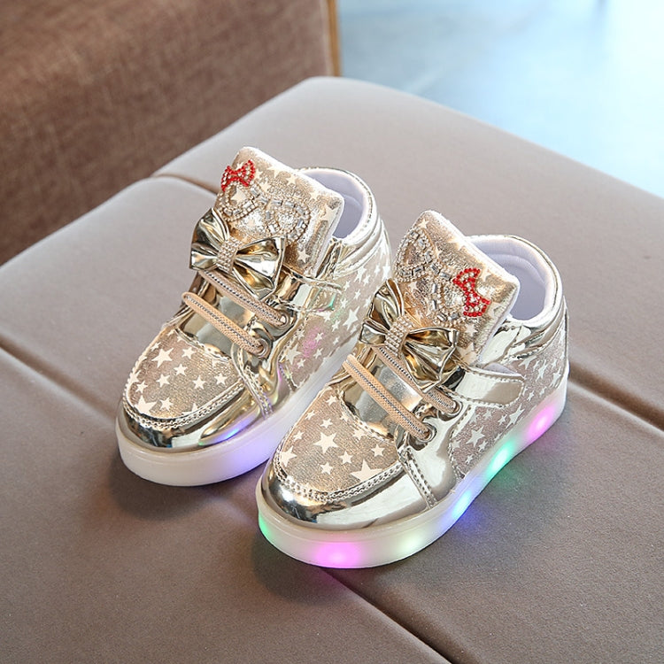 Breathable Flashing LIight Luminous Casual Boys & Girls Shoes, Size:
