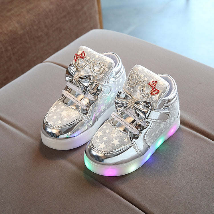 Breathable Flashing LIight Luminous Casual Boys & Girls Shoes, Size: