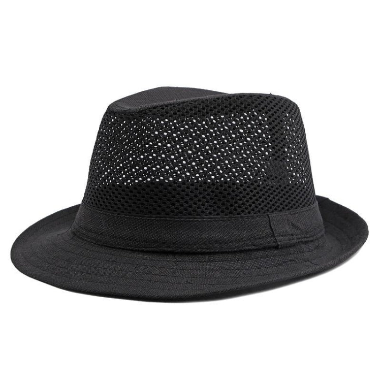 Summer Jazz Hat Mesh Breathable Sunscreen Hat, Size: