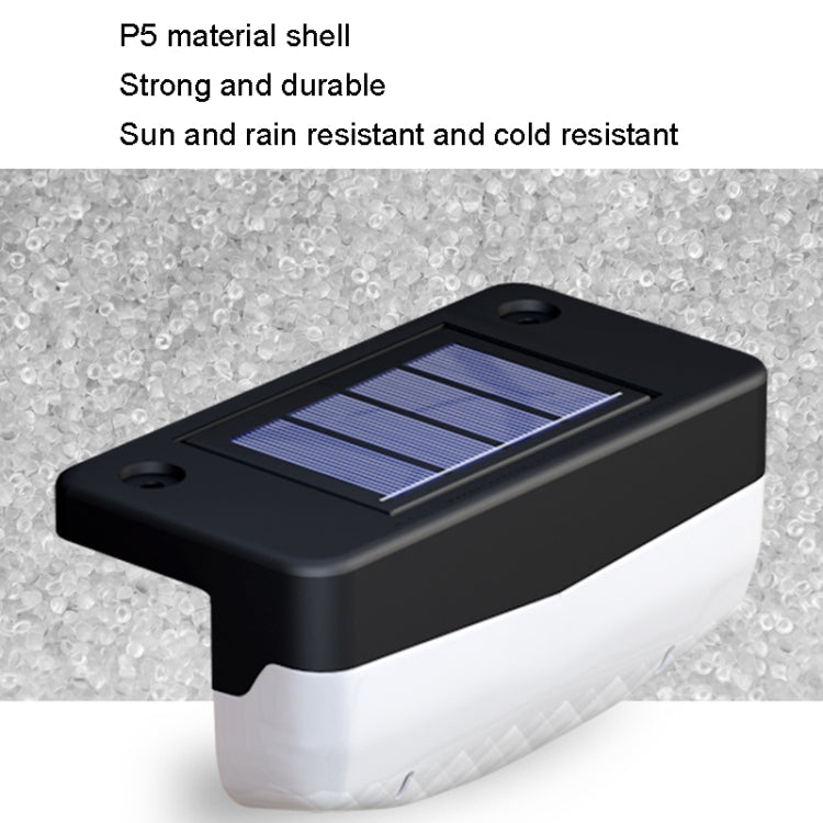 RGB Solar Step Light Outdoor Garden IP65 Waterproof Courtyard Light Smart Light Sense Villa Floor Foot Light