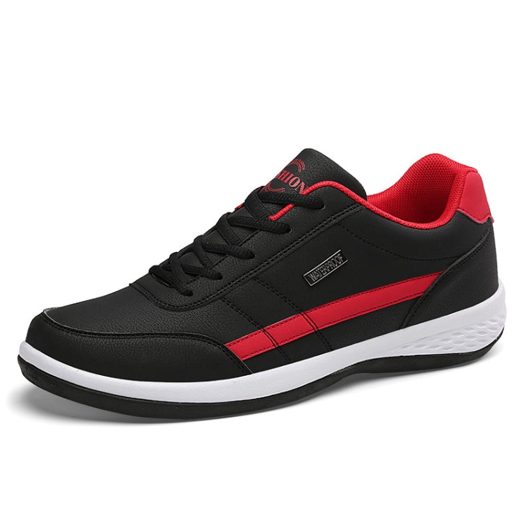 Leather Men Casual Shoes Breathable Leisure Male Sneakers All-match Men Shoes, Size: