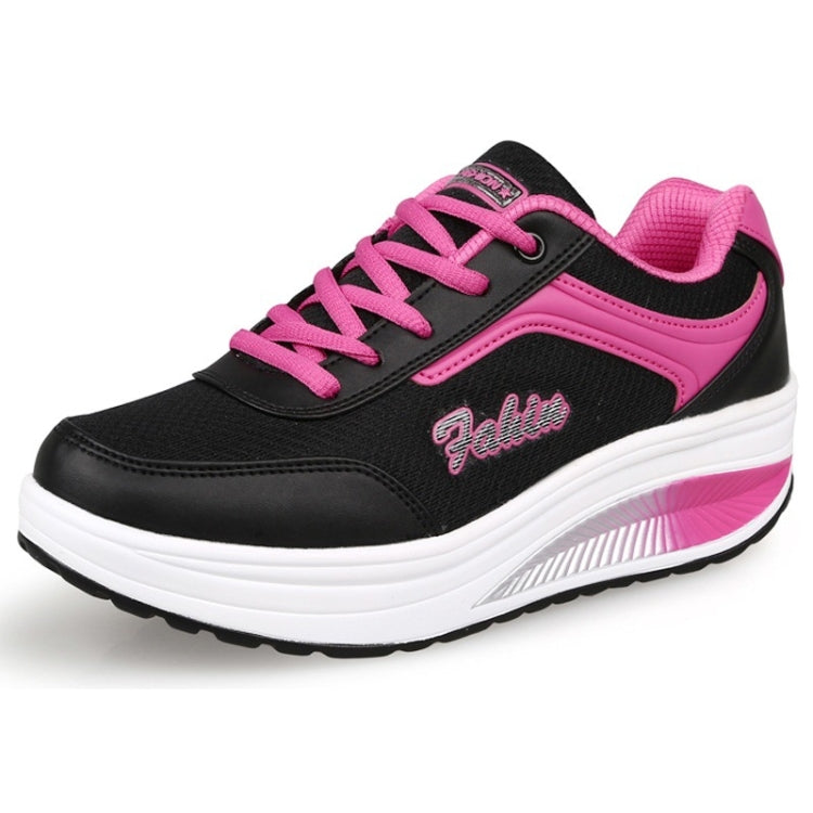 Spring and Autumn Thick Bottom Sports Womens Shoes Rocking Shoes Muffin Shoes, Size: