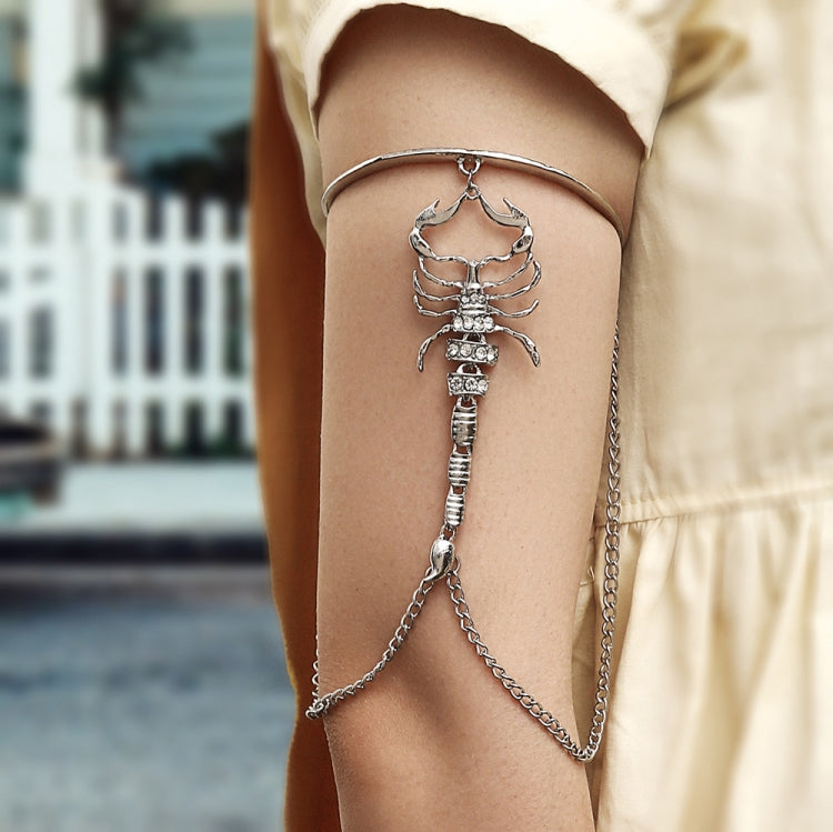 Gothic Diamond Scorpion Armband Retro Geometric Jewelry