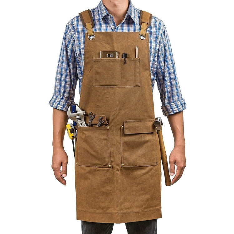 Heavy Canvas Carpentry Electrician Garden Workwear Apron