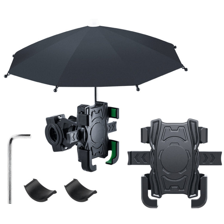 Motorcycle Waterproof Sunshade Umbrella Mobile Phone Navigation Bracket
