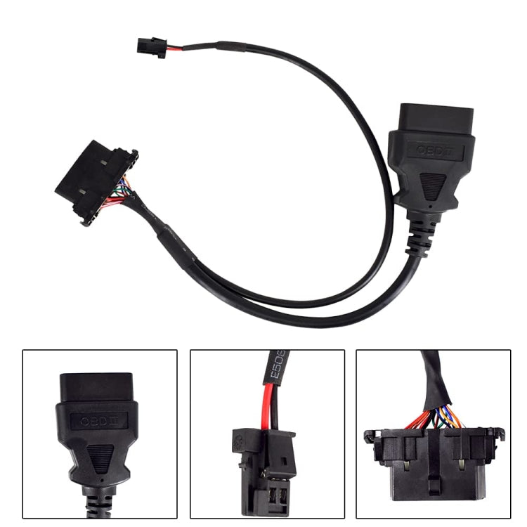 Safety Gate Bypass OBD2 Cable for Dodge Cummins RAM 1500 2500 2018-2020