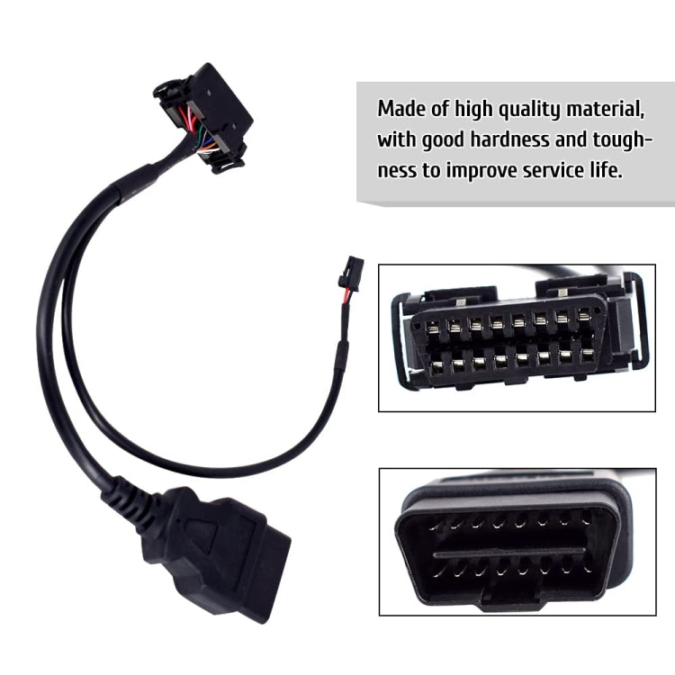 Safety Gate Bypass OBD2 Cable for Dodge Cummins RAM 1500 2500 2018-2020