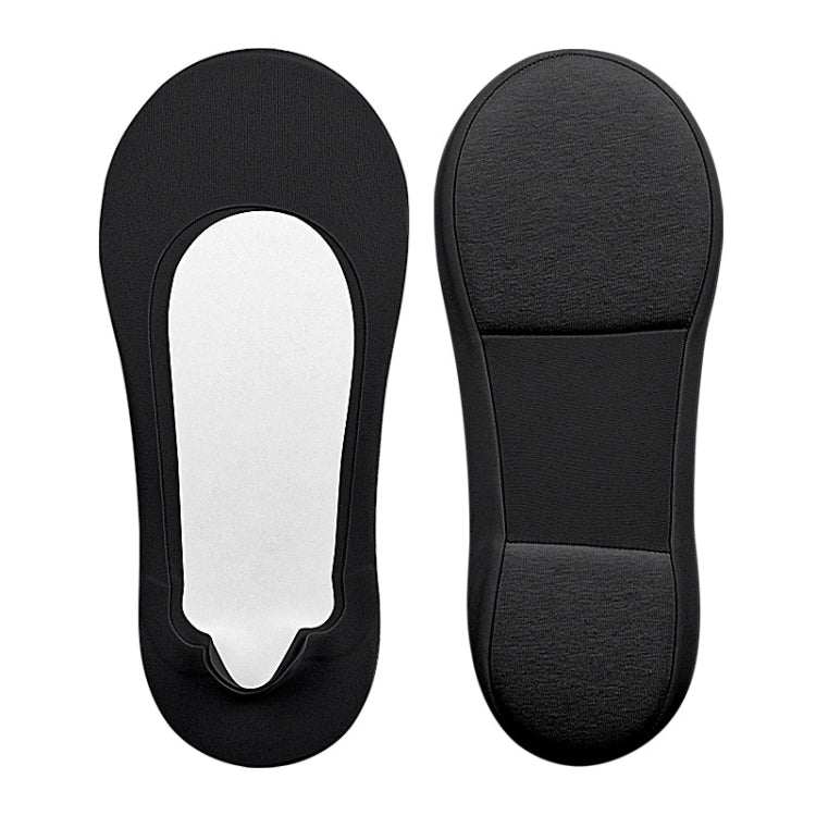 1pair Women Foot Arch Invisible Shallow Boat Socks Shock-absorbing Low-top Socks