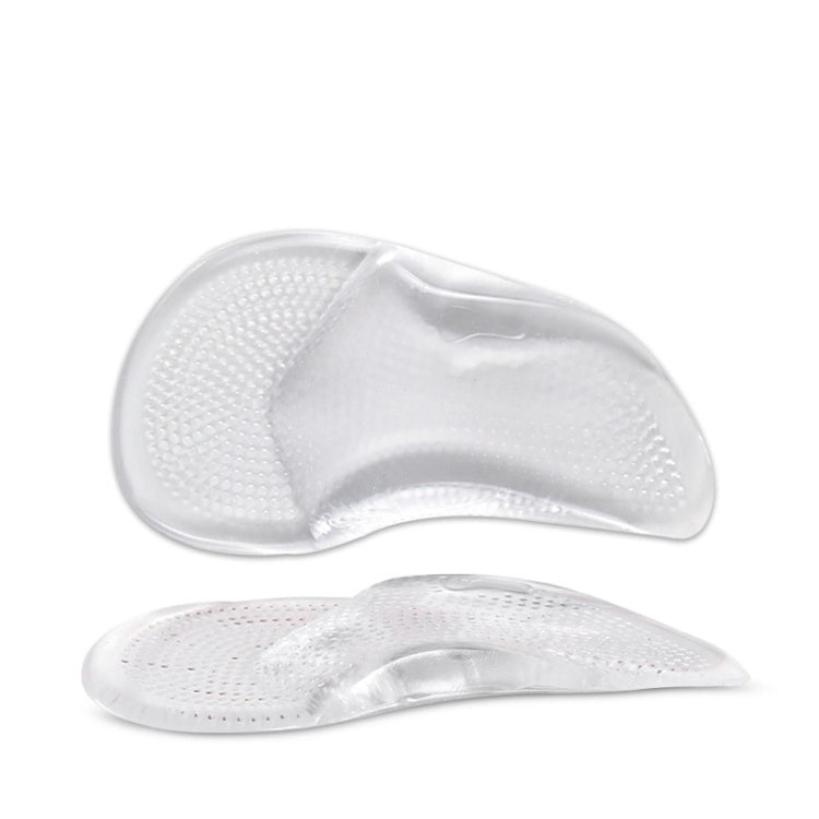 1pair Flat Feet Arch Support Shoe Insoles Adhesive Reusable Arch Cushions, Size: