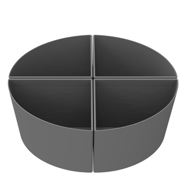 For Crockpot 6QT Slow Cooker Silicone Liners Divider Reusable Leak Proof Mats, Spec: