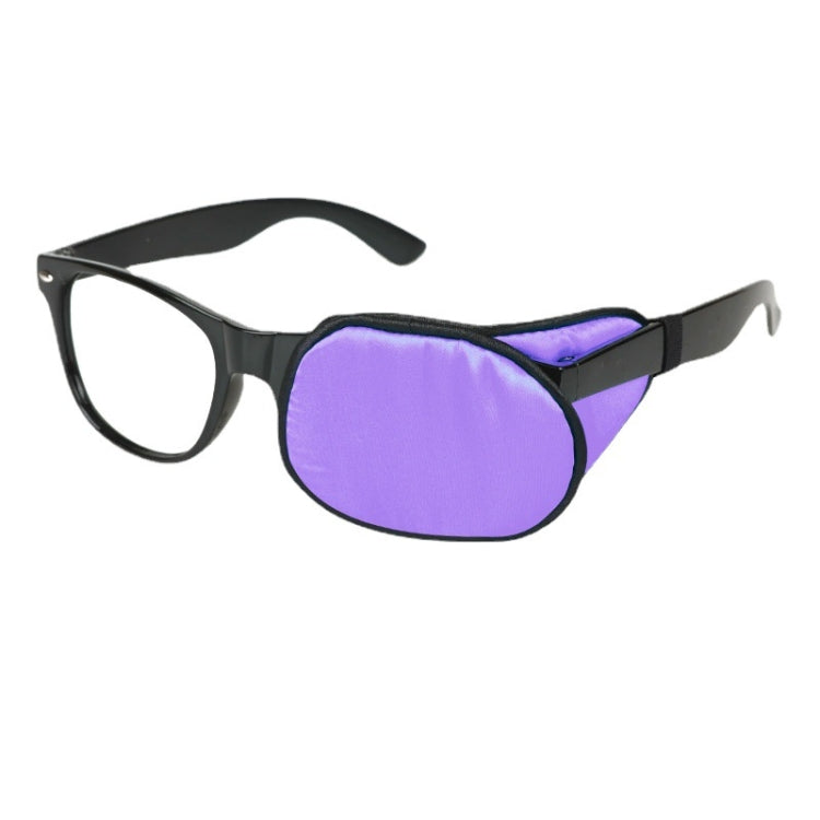 Children Silk Blackout Monocular Strabismus Training Corrective Eye Mask, Color: