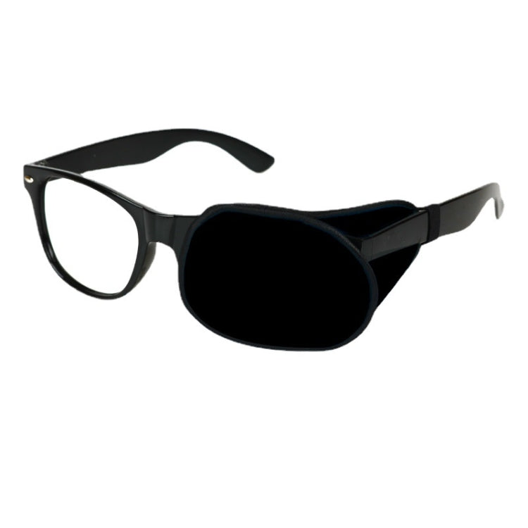Children Silk Blackout Monocular Strabismus Training Corrective Eye Mask, Color: