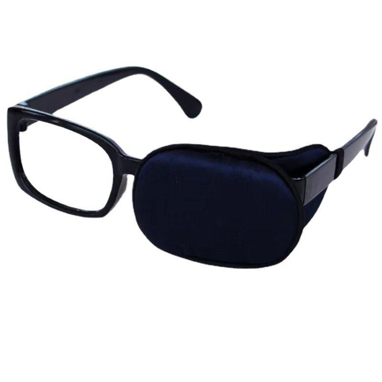 Children Silk Blackout Monocular Strabismus Training Corrective Eye Mask, Color: