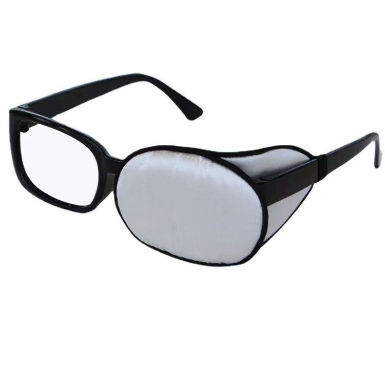 Children Silk Blackout Monocular Strabismus Training Corrective Eye Mask, Color: