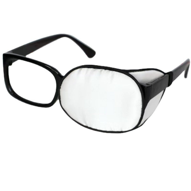 Children Silk Blackout Monocular Strabismus Training Corrective Eye Mask, Color: