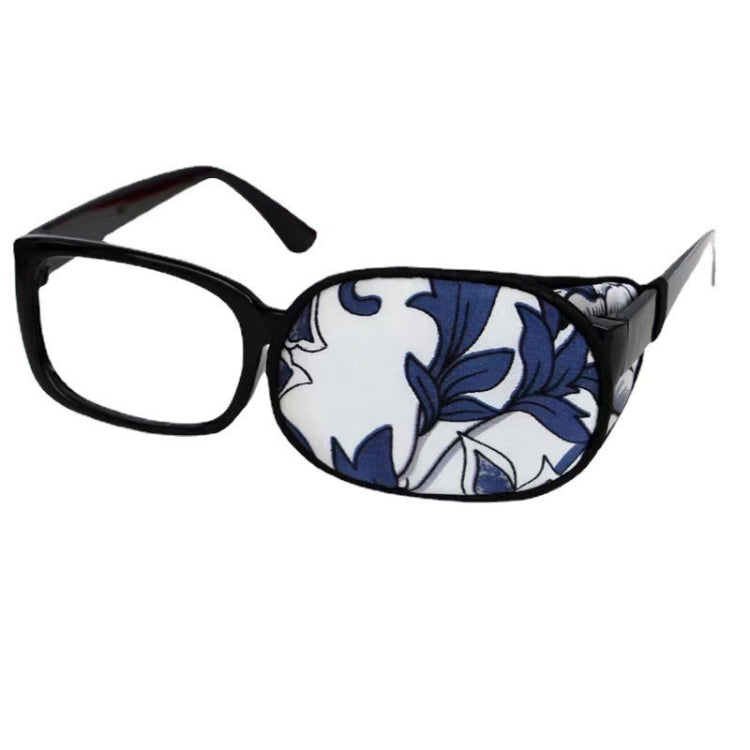Children Silk Blackout Monocular Strabismus Training Corrective Eye Mask, Color: